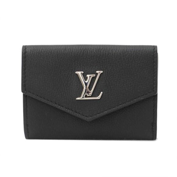 Louis Vuitton Lock Mini Wallet Monogram Noir Black - Picture 1 of 7
